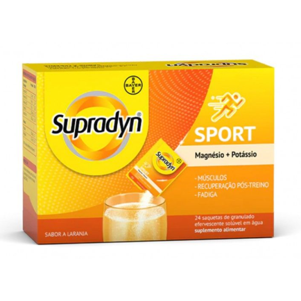 Supradyn Sport Magnésio + Potássio Saquetas x24